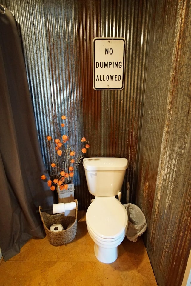 bathroom with toilet
