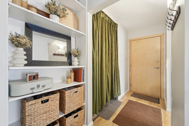 4654 Cedar Lake Rd S Unit 6, Saint Louis Park, MN 55416 - doorway to outside with wood finished floors