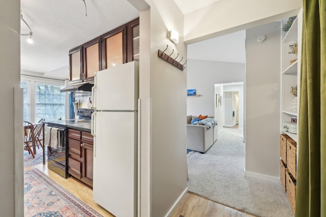 4654 Cedar Lake Rd S Unit 6, Saint Louis Park, MN 55416 - hall with baseboards and light wood-style flooring