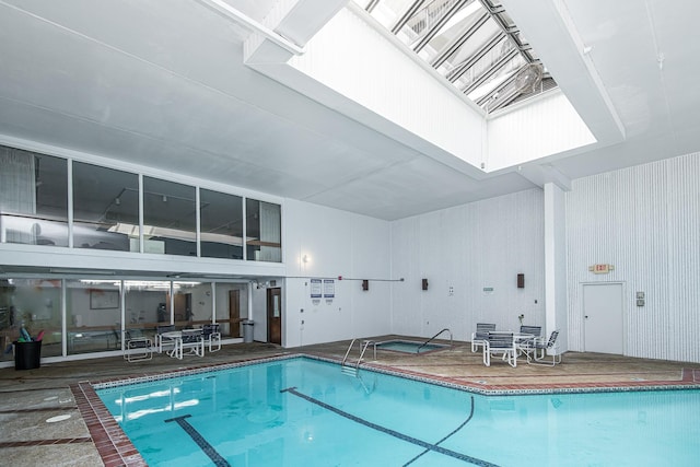 view of indoor community pool
