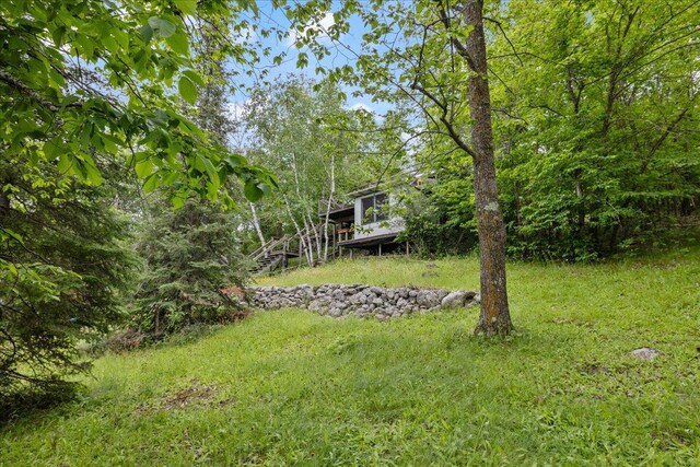 95536 Pine Is, Greenwood Twp, MN 55790 - view of yard