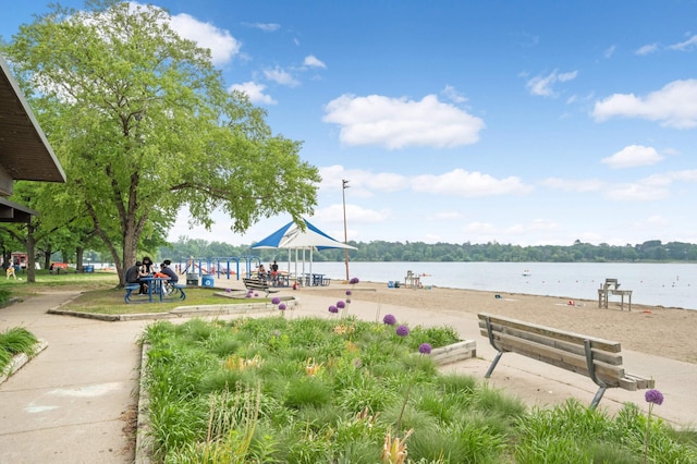 4836 Bloomington Ave, Minneapolis, MN 55417 - view of community featuring a gazebo and a water view