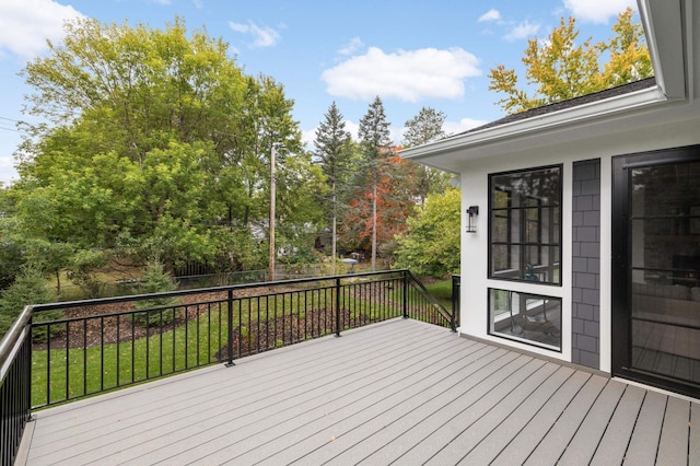 view of deck