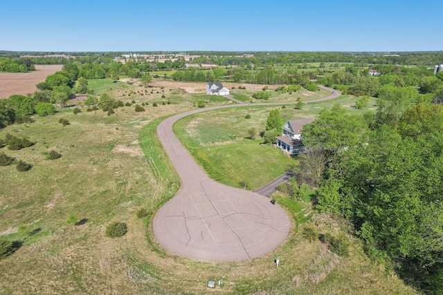 view of property location with rural landscape