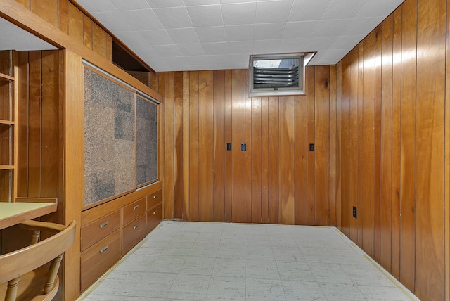 420 6th Ave N, Cold Spring, MN 56320 - interior space featuring wooden walls and visible vents