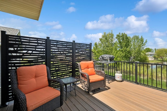 1703 11th St NE, Buffalo, MN 55313 - view of wooden terrace