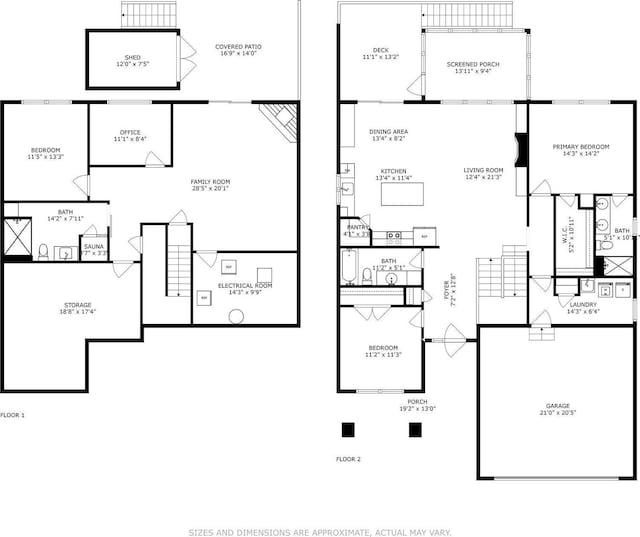 1703 11th St NE, Buffalo, MN 55313 - property floor plan