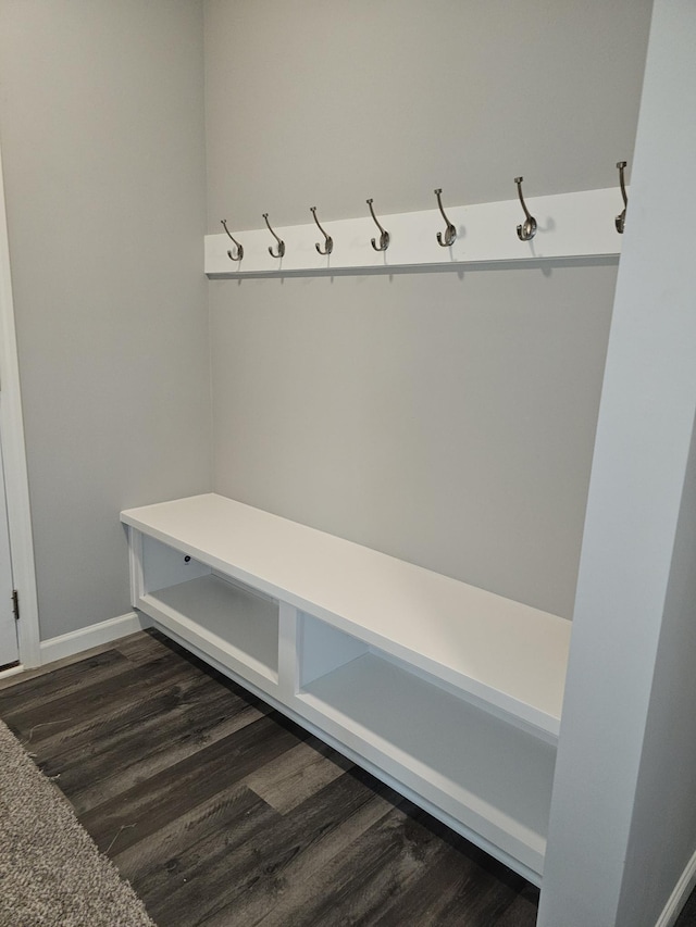 17121 61st St NE, Otsego, MN 55330 - mudroom with baseboards and dark wood-style floors