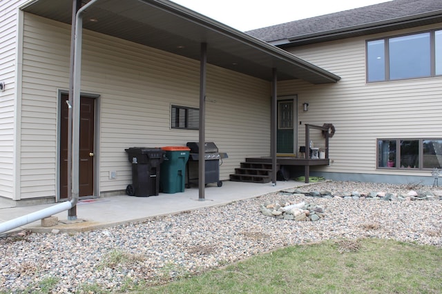 view of rear view of property