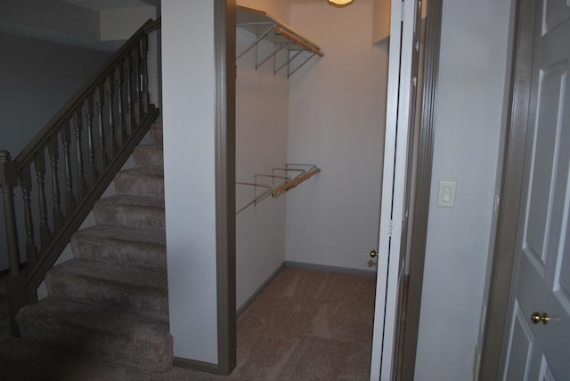 767 Shoreacres Dr, Fairmont, MN 56031 - spacious closet featuring carpet flooring