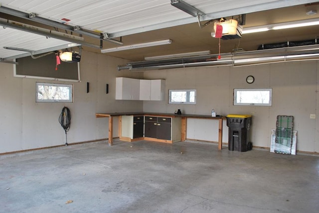 767 Shoreacres Dr, Fairmont, MN 56031 - garage featuring a garage door opener