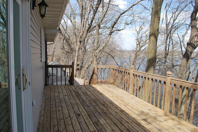 767 Shoreacres Dr, Fairmont, MN 56031 - view of deck