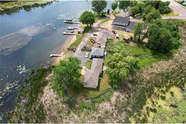 516 Park Island Rd Unit 1, Center City, MN 55012 - birds eye view of property featuring a water view