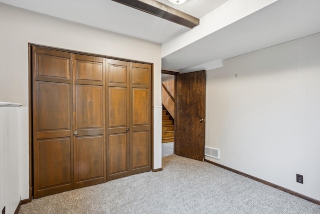 3293 Rice Creek Ter, New Brighton, MN 55112 - unfurnished bedroom featuring carpet and baseboards