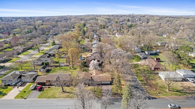 3293 Rice Creek Ter, New Brighton, MN 55112 - aerial perspective of suburban area