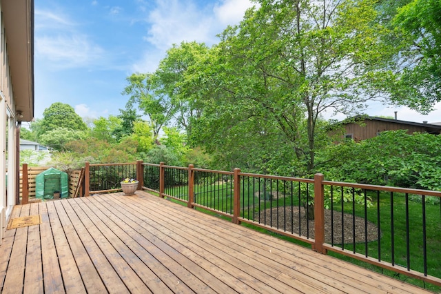 3293 Rice Creek Ter, New Brighton, MN 55112 - view of deck