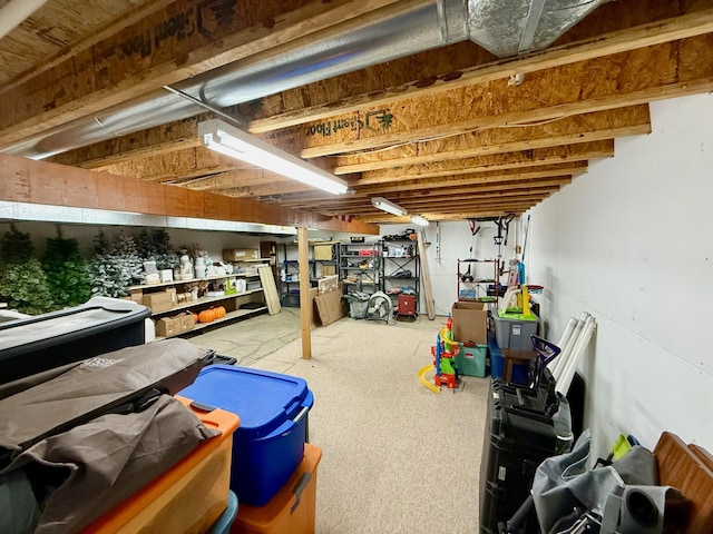 715 Crest Ln, Ellsworth, WI 54011 - view of unfinished below grade area