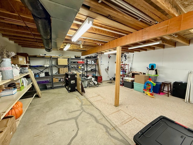 715 Crest Ln, Ellsworth, WI 54011 - view of unfinished basement