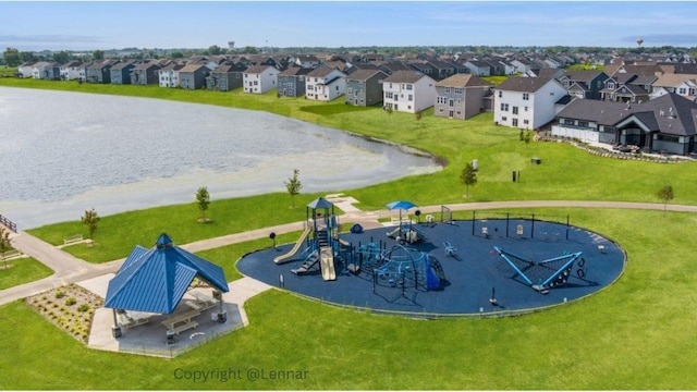 2133 Johanna Cir, Lino Lakes, MN 55038 - aerial view of residential area with a park