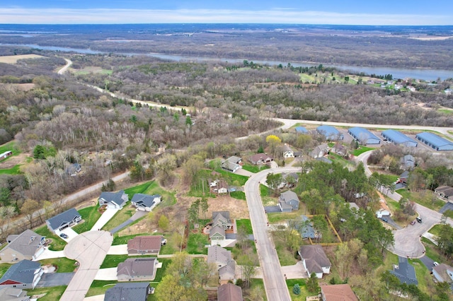 562 Hillside Dr, Prescott, WI 54021 - aerial view of property and surrounding area featuring nearby suburban area and a nearby body of water
