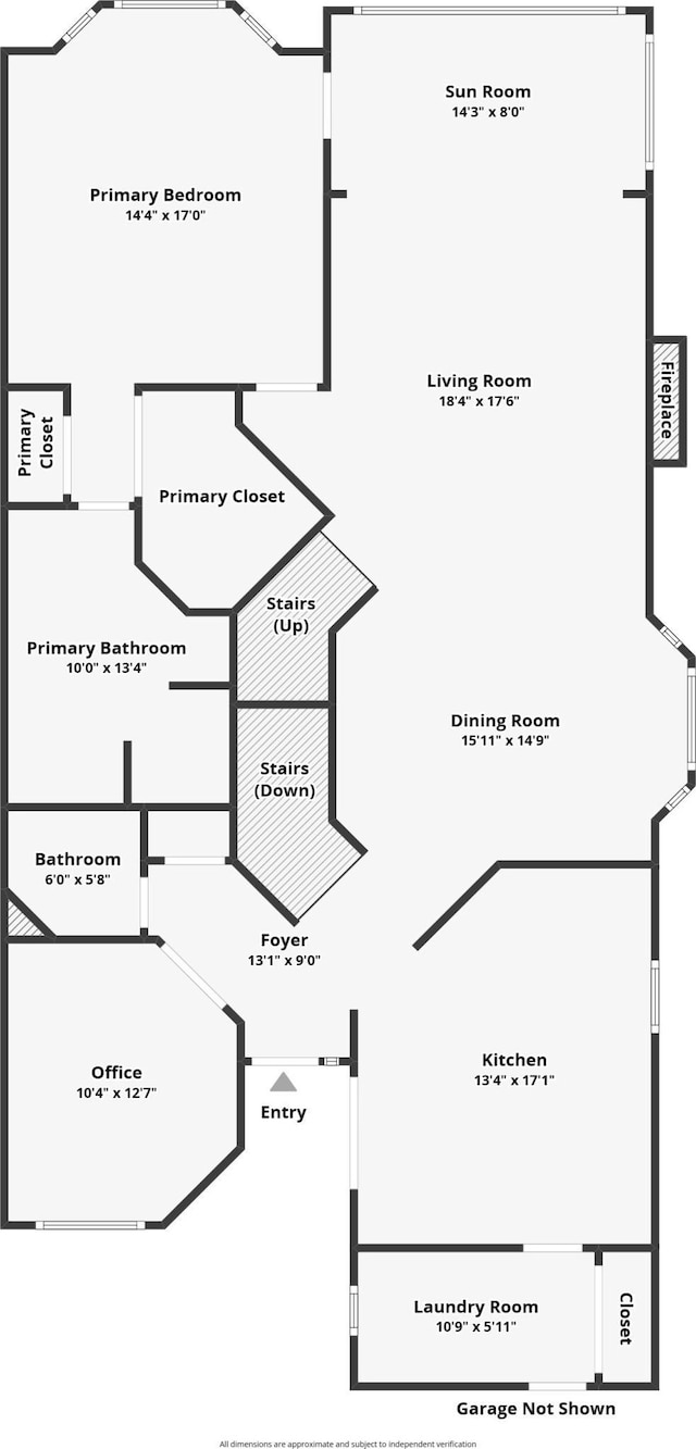 5541 70th St, Edina, MN 55439 - floor plan / room layout