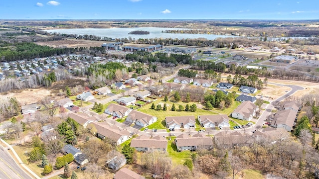 26294 3rd St W, Zimmerman, MN 55398 - bird's eye view featuring a residential view and a water view