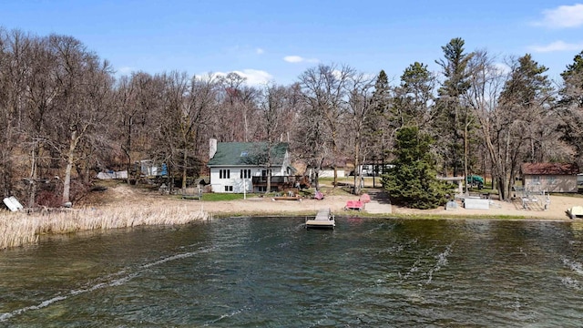 property view of water