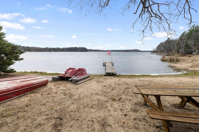 34470 Spruce Ln, Pequot Lakes, MN 56472 - dock with a water view