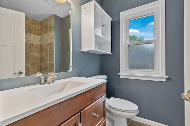 6049 Wentworth Ave, Minneapolis, MN 55419 - bathroom with vanity, a shower, and tile patterned flooring