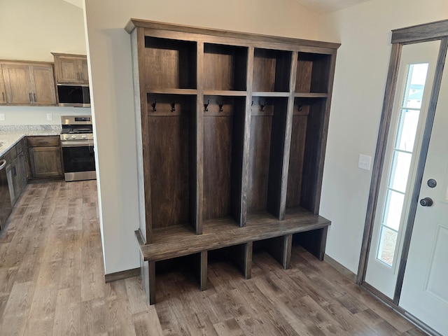 9972 14th Cir NE, Saint Michael, MN 55376 - mudroom featuring light wood-style flooring