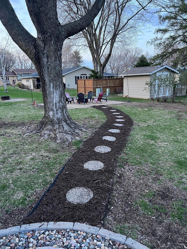 321 Meredith Rd, Albert Lea, MN 56007 - view of yard
