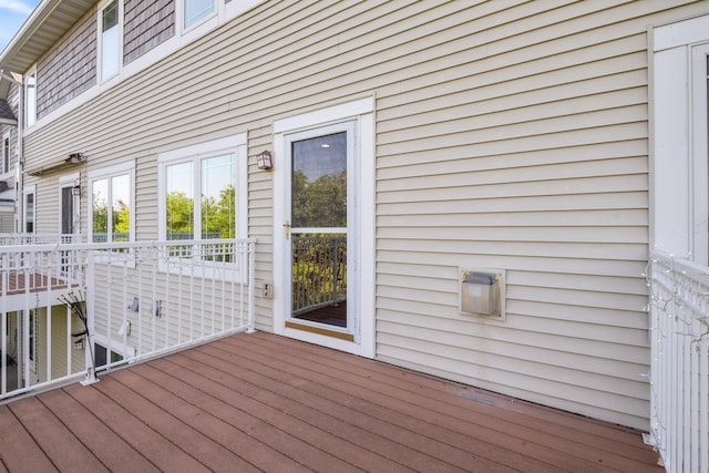 15601 Lilac Dr, Eden Prairie, MN 55347 - view of wooden deck