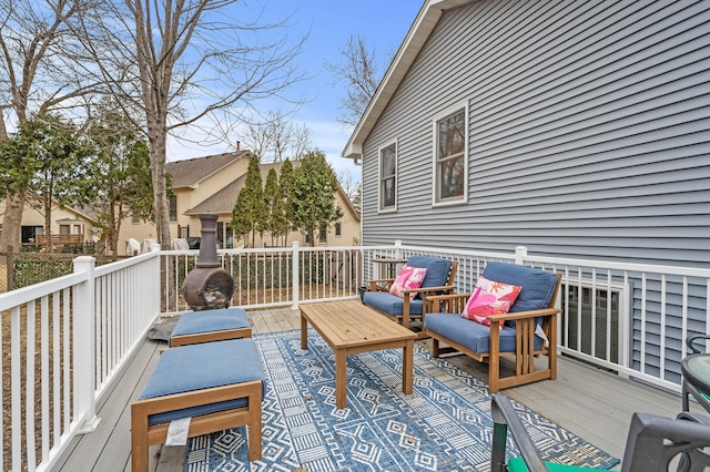 view of deck