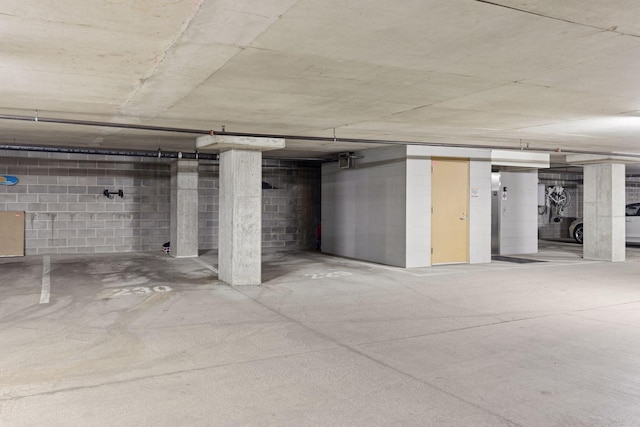 401 2nd St Unit 202, Minneapolis, MN 55401 - basement featuring concrete block wall