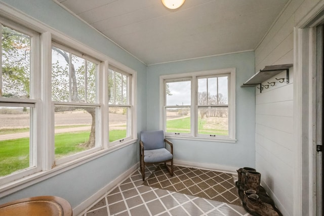 17492 460th Ln, Waterville, MN 56096 - sunroom / solarium featuring a wealth of natural light, baseboards, and ornamental molding