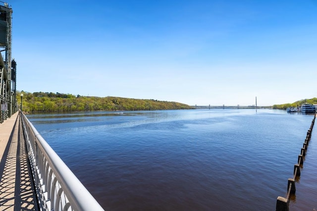dock with a water view
