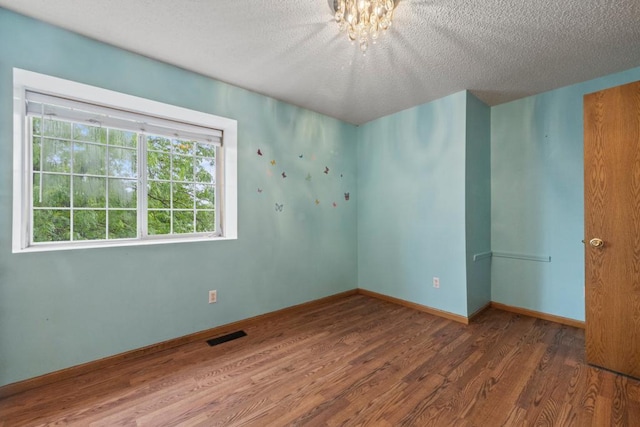 1312 Widgeon Way, Buffalo, MN 55313 - empty room with wood finished floors and a textured ceiling