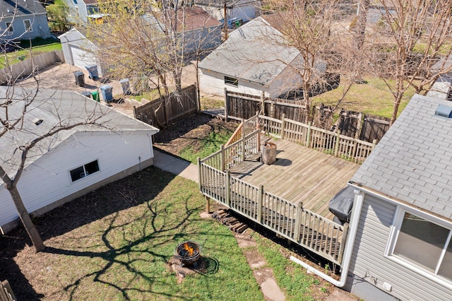 drone / aerial view