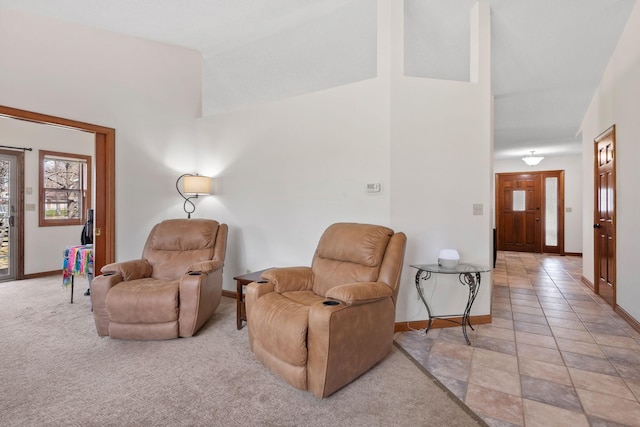 612 19th St N, Sartell, MN 56377 - living area with baseboards