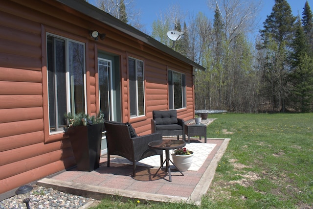 49818 Long Lake Trl, Bigfork, MN 56628 - view of patio / terrace