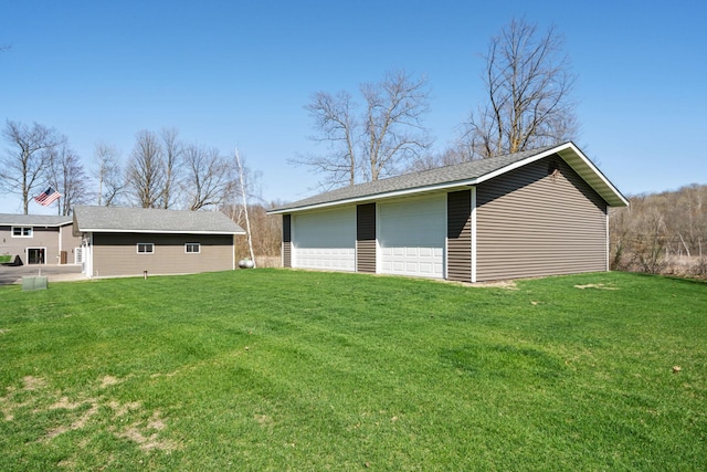 695 Pine Lake Ln, Bone Lake Twp, WI 54837 - view of outbuilding with an outbuilding