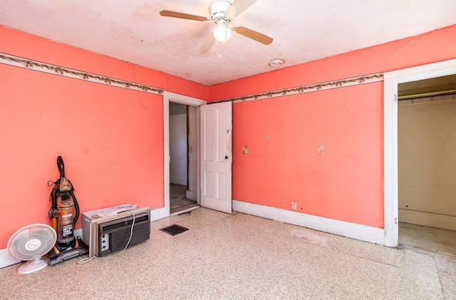 316 Main St, Belle Plaine, MN 56011 - unfurnished bedroom with a ceiling fan