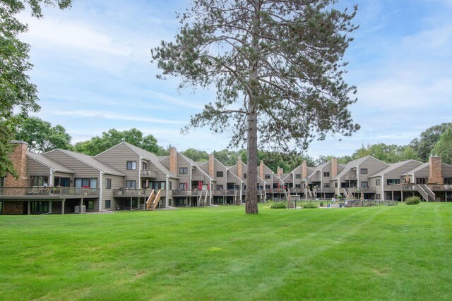 35533 Sand Pointe Dr Unit 6, Crosslake, MN 56442 - view of home's community featuring a residential view and a lawn