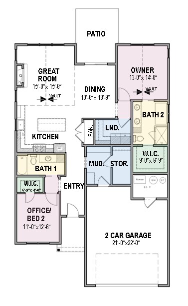 2229 Sharon Ln, Hudson, WI 54016 - view of floor plan / room layout