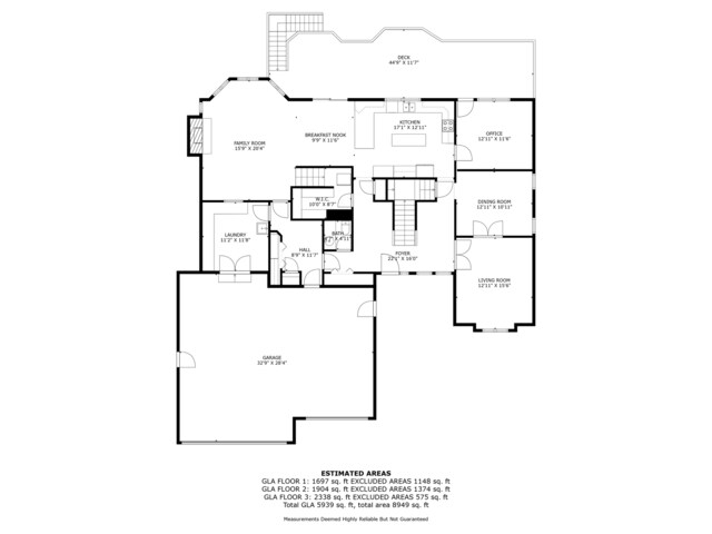 1427 Rosewood Ct, New Brighton, MN 55112 - home floor plan