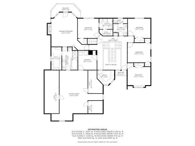 1427 Rosewood Ct, New Brighton, MN 55112 - floor plan / room layout