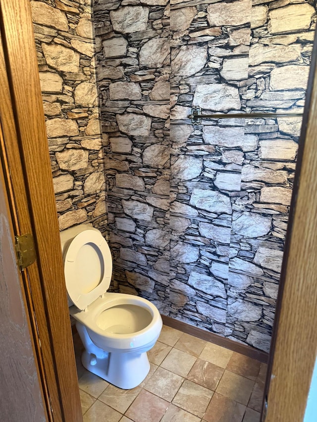 bathroom with toilet