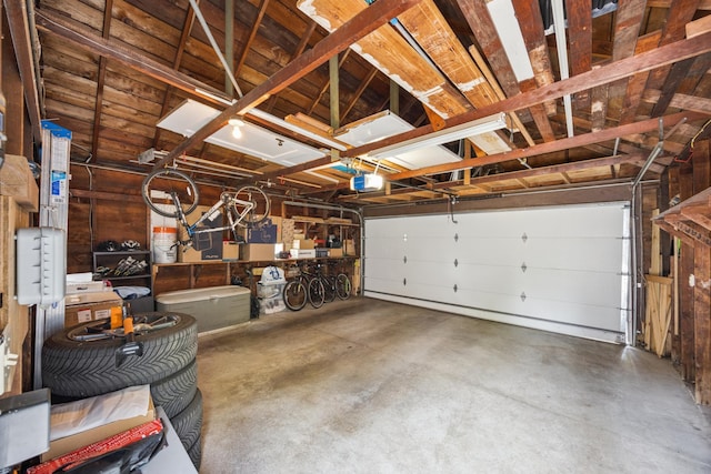 4904 11th Ave S, Minneapolis, MN 55417 - garage featuring a garage door opener