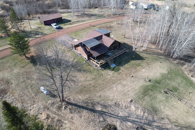 drone / aerial view