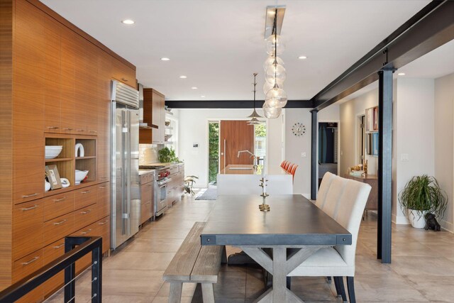 176 Peninsula Rd, Medicine Lake, MN 55441 - dining space featuring recessed lighting